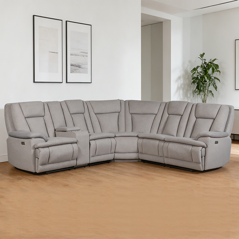 104'' Tehokkaan nojatuolisohva, olohuoneen modulaarinen lepotuolisohva 